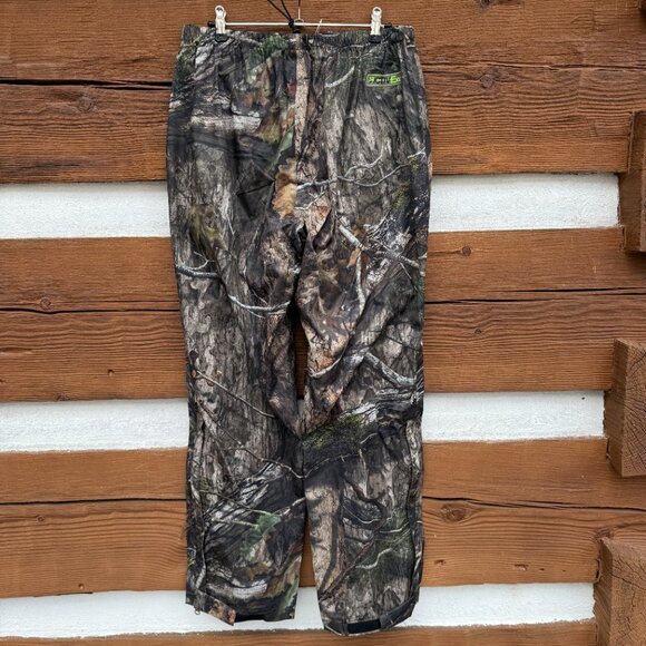 DRAKE Non-Typical Ultralight Waterproof Shell Pants Agion Active Mossy Oak Sz M - Picture 2 of 16